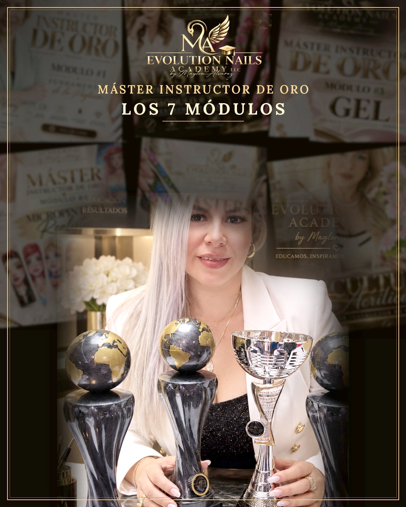 Máster Instructor de Oro - Evolution Nails Academy